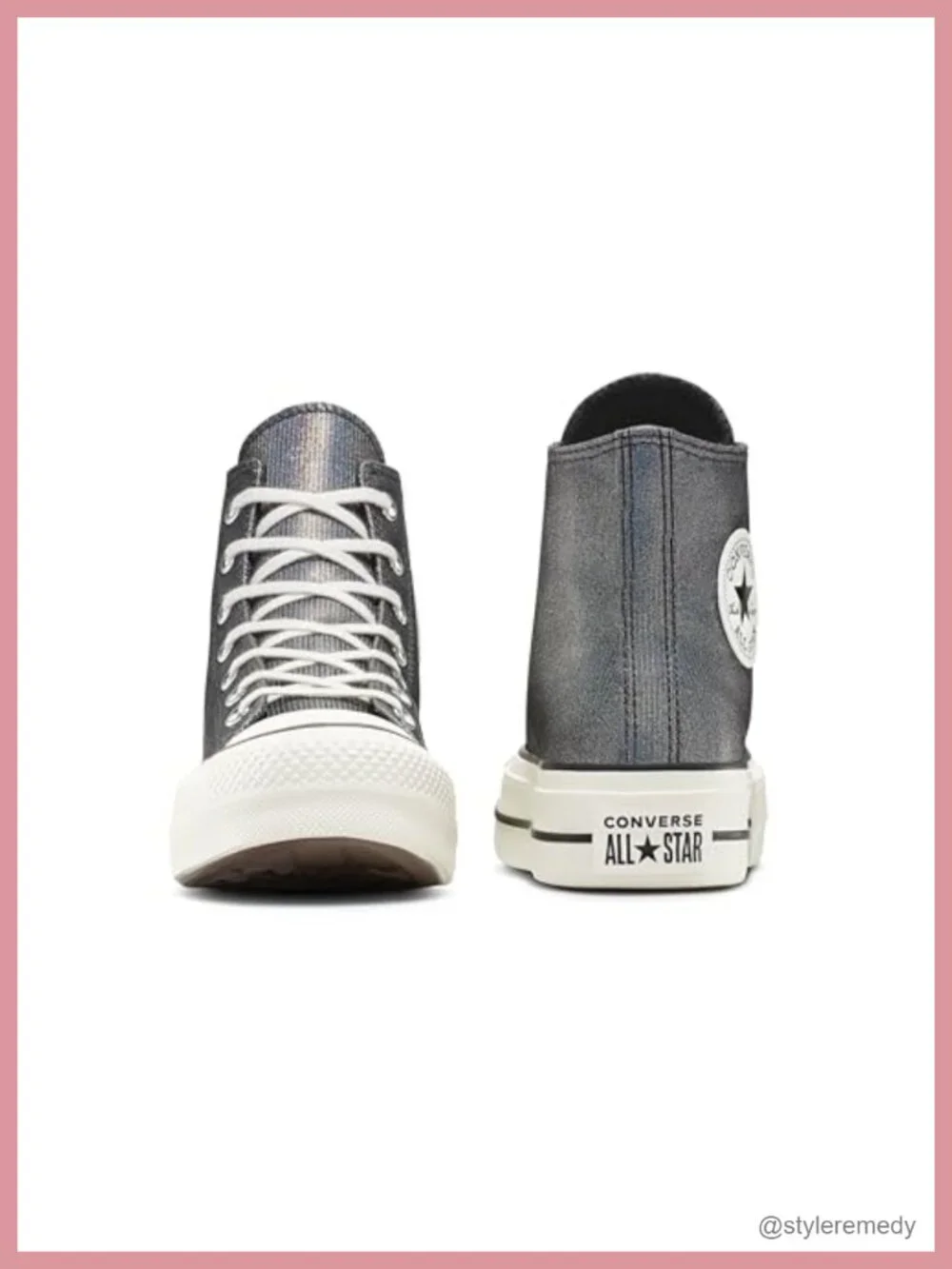 Women's Chuck Taylor All Star Lift Platform Sparkle High Top Sneaker